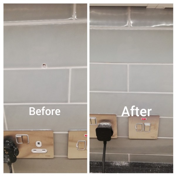 Tile Hole Repair