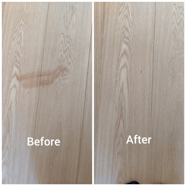 Floor scratch Repair